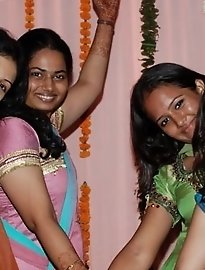 Eager mature grandmothers partially undressing