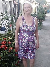 Older woman with sloppy hole