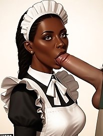 Women of a certain age are removing their underclothes.