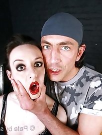 Gundular in sexy stockings wants to become a porn actress.