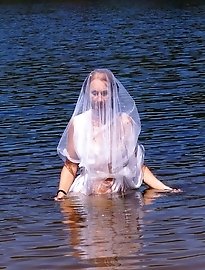 Lory with two fingers in her vagina