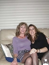 Pantyhose matures mix