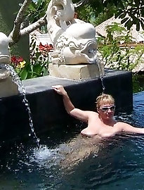 Lovely mature GF loves nudism