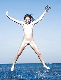 Summer memories from nudist beach