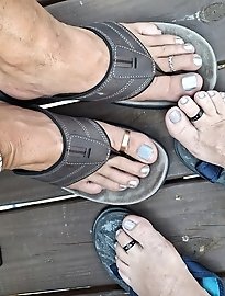 I like to show off my feet and toes whenever I can