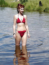 Digging out ben wah balls out of my cunt