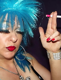 Raunchy mature female seems exposed