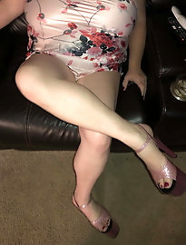 Hot-looking aged mistresses get undressed