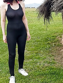 Exposed mature vaginas