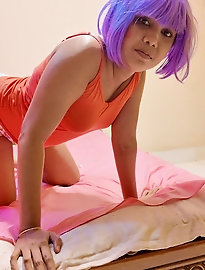 Elderly women desire to pleasure men through self-stimulation